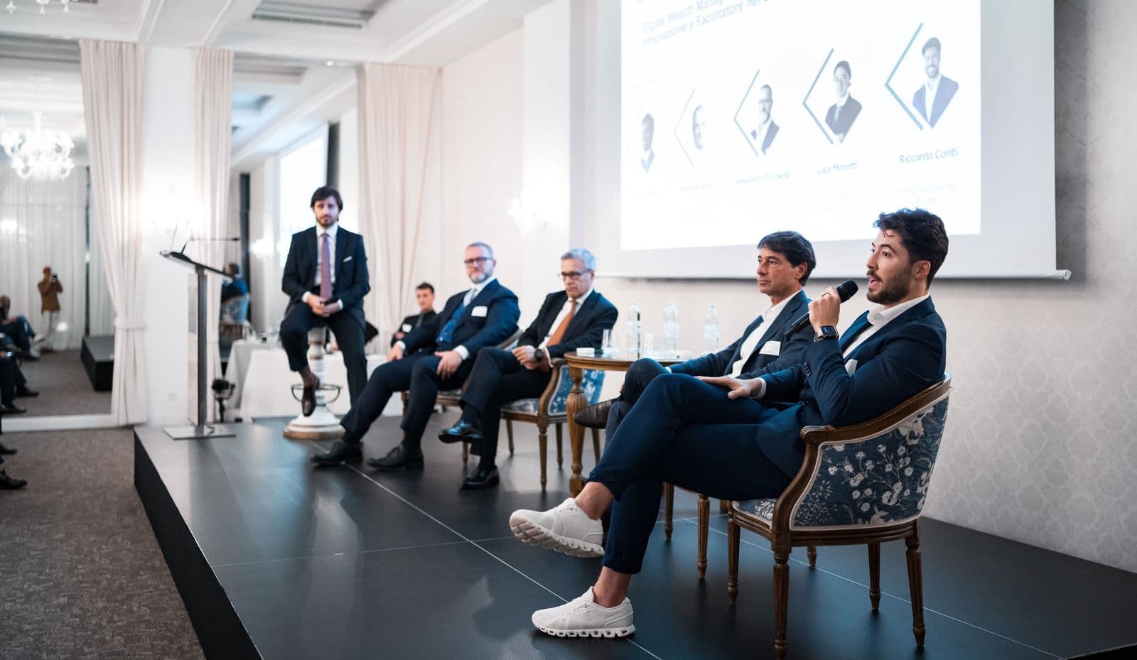 Panelist at the Digital Wealth event in Lugano